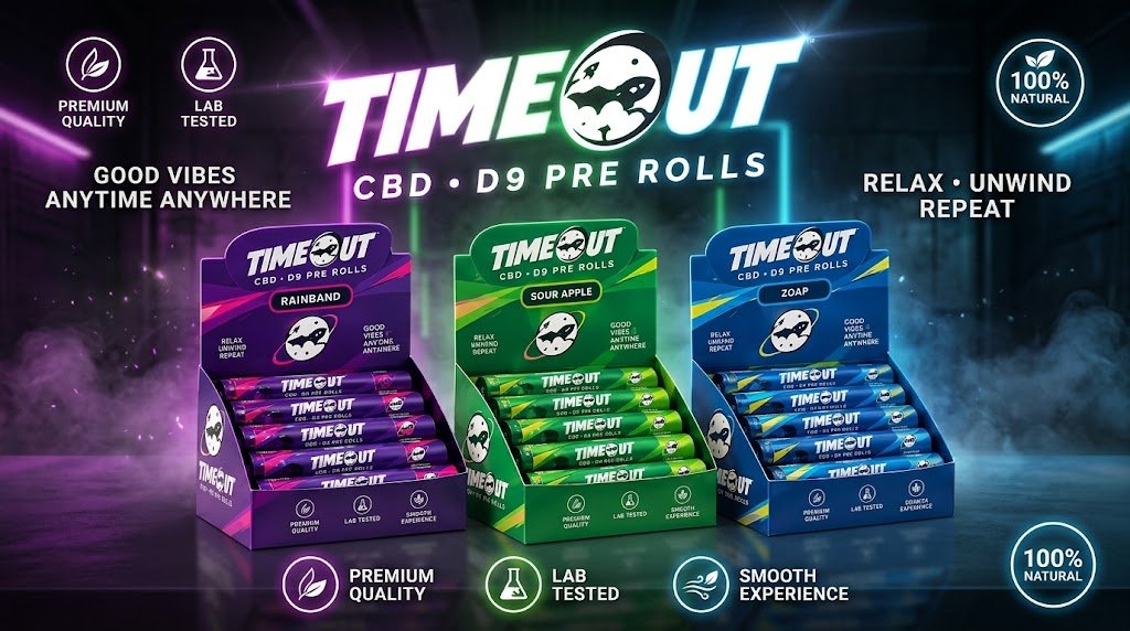 CBD - D9 Pre Rolls